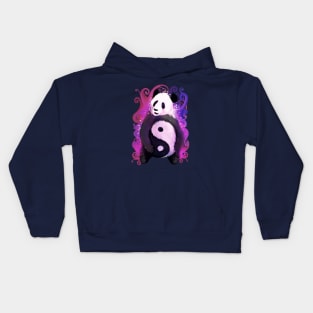 Yin Yang Panda Kids Hoodie